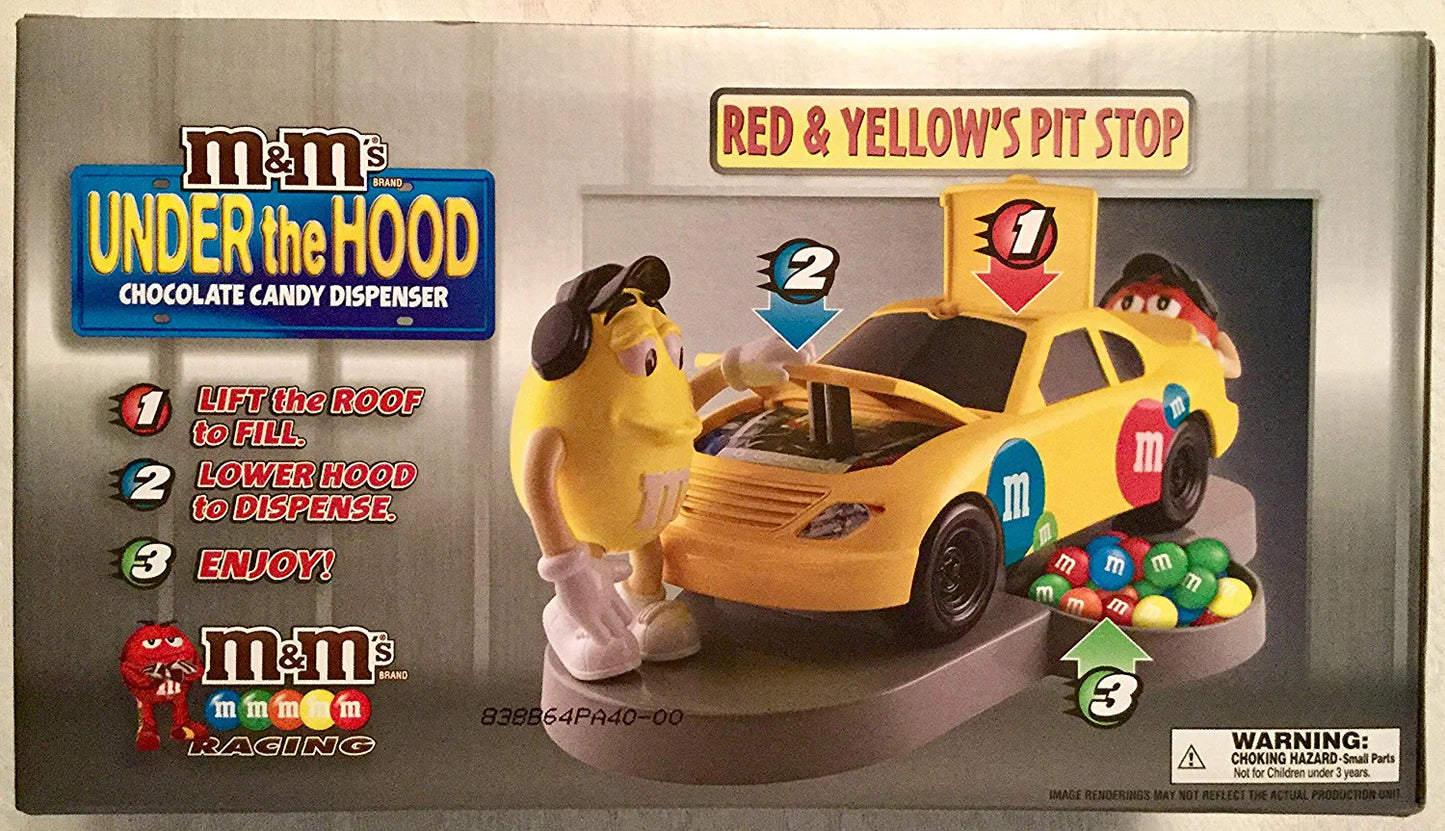 M &M's Under the Hood Chocolate Candy Dispenser